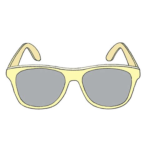 Sunglasses Drawing Easy at janetkwrighto blog