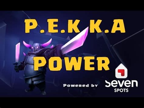 Clash of Clans - CLAN WARS - PEKKA ATTACK STRATEGY - YouTube