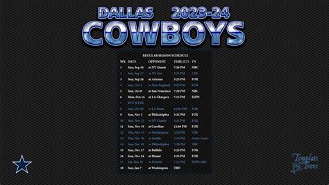 Dallas Cowboysdesktop Calendar 2024 - Celka Darlene