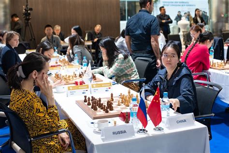 China Beats Russia At Women's World Team Chess Championship - Chess.com