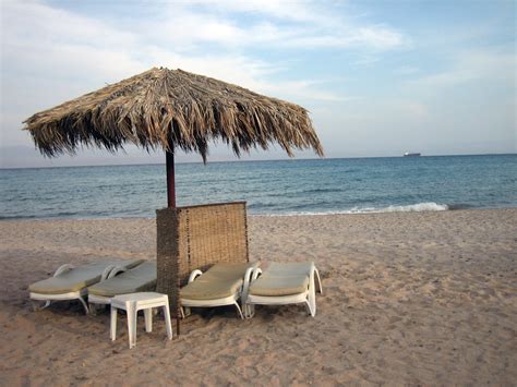 The beach at the resort of Taba, Egypt wallpapers and images ...