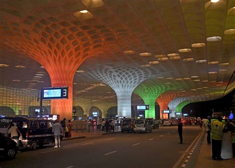 Chhatrapati Shivaji Maharaj International Airport illuminated in tricolor - TheDailyGuardian