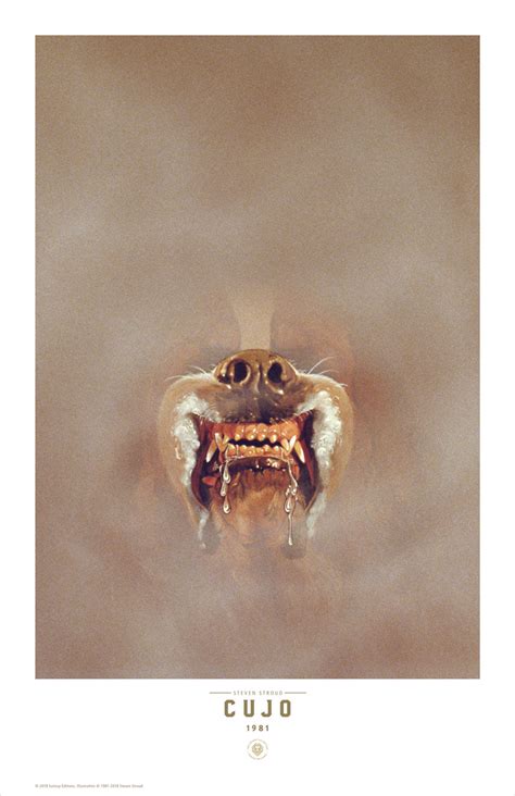 CUJO Art Print - Stephen King Book Cover Art - Steven Stroud – Suntup Editions