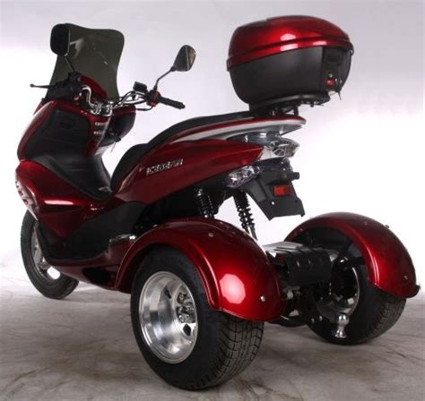 150cc 3 Wheel Trike Scooter PST150-17 Automatic 4 Stroke Moped | Trike scooter, Trike, Scooter