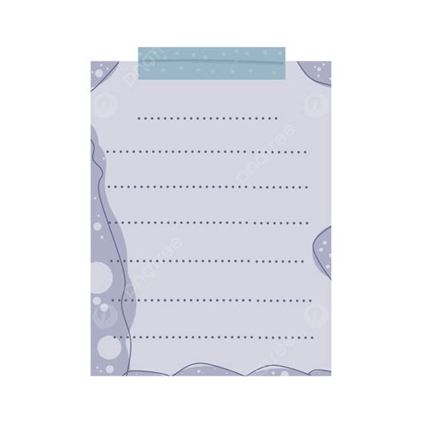 Purple Aesthetic Sticky Notes For Journal, Aesthetic, Sticky Notes, Journal PNG Transparent ...