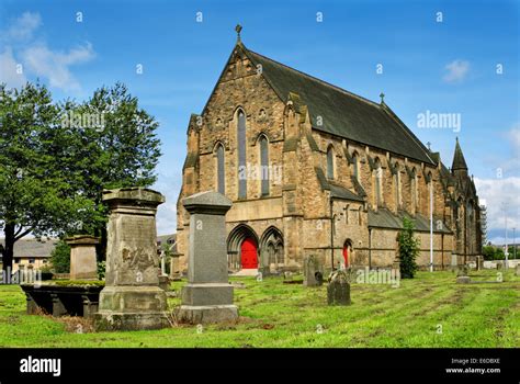 Govan old parish church, the oldest place of worship in Glasgow Stock ...