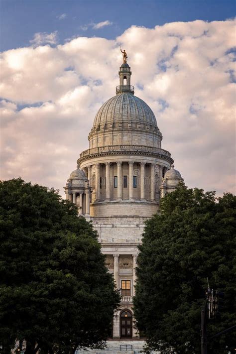 The Rhode Island State House Stock Image - Image of travel, landmark ...