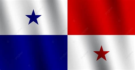 Panama Wavy Flag Background Vector, Panama Flag Background, Panama Flag ...