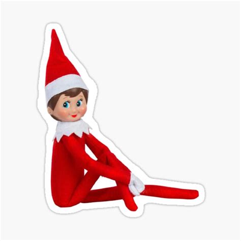 Elf On The Shelf Stickers | Redbubble