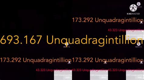 10 Quadragintillion to 2 Quinquadragintillion (Part 6) - YouTube