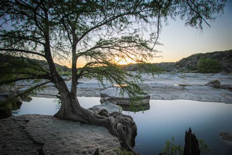 Hiking Pedernales Falls in Pedernales Falls State Park, Texas