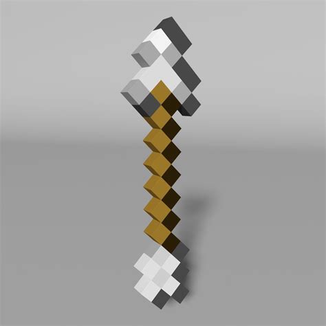 Minecraft Лук и стрела 3D Модель $14 - .fbx .3ds .obj .max - Free3D