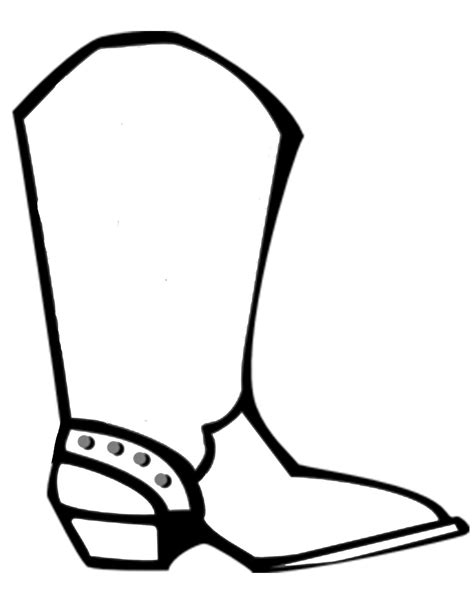 Easy Cowboy Boots Drawing