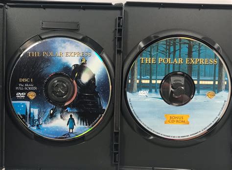 Vintage The Polar Express Full Screen Edition DVD Set With | Etsy