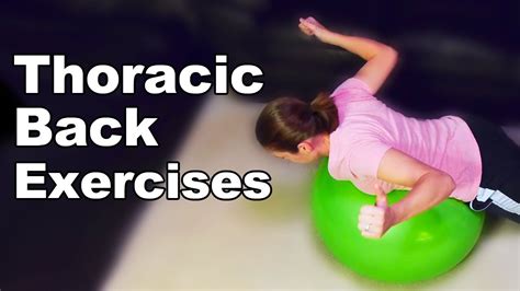 Thoracic Back Exercises & Stretches (Ys, Ts, Ws and Is) - Ask Doctor Jo | Back exercises ...