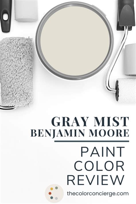 Benjamin Moore Gray Mist (OC-30) Color Review - Color Concierge