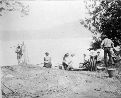 Camping at Mayne Island, British Columbia - City of Victoria Archives ...