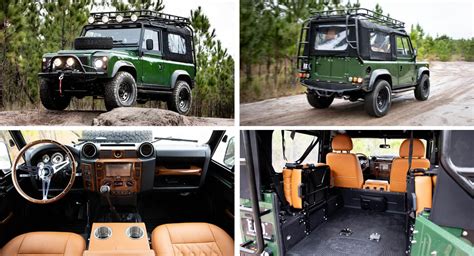 LS3-Powered Land Rover Defender 90 Is Rough Outside, Luxurious Inside | Carscoops