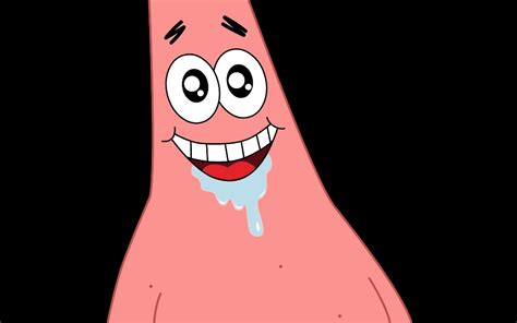 Create meme "Patrick drooling, Patrick drooling, Patrick with saliva" - Pictures - Meme-arsenal.com