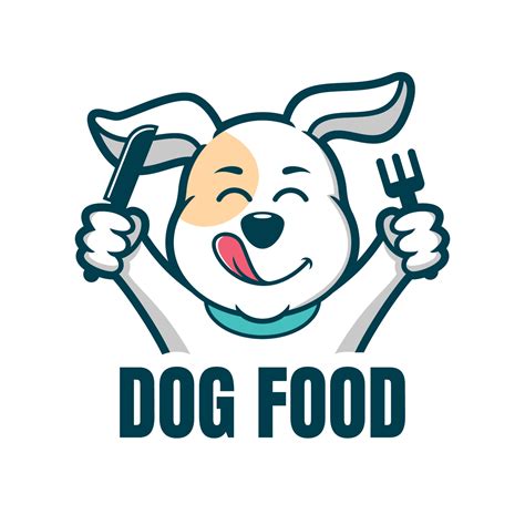 Pet food logo with dog icon suitable for pet shop and vet 5293990 ...