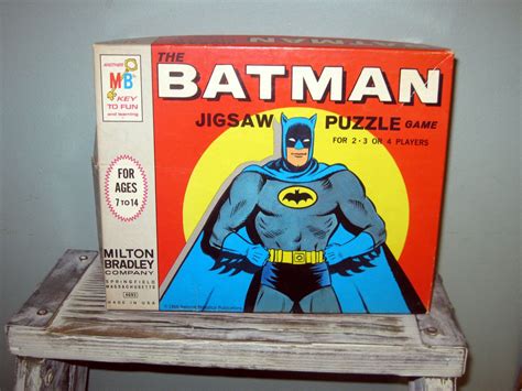 Vintage Batman Jigsaw Puzzle Game Copyright 1966 Milton | Etsy | Jigsaw puzzle games, Jigsaw ...