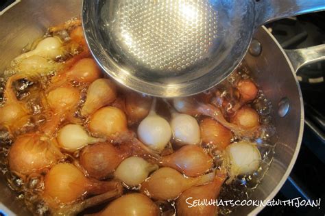 Sew what's cooking with Joan!: Roasted Pearl Onions