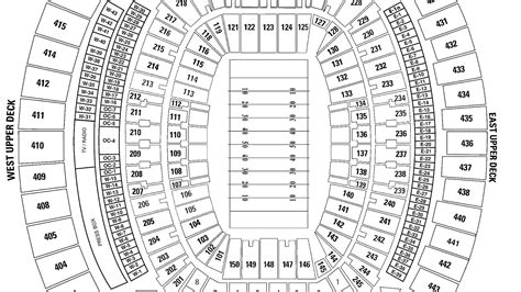 Everbank Stadium Seating Chart With Rows - Stadium Choices