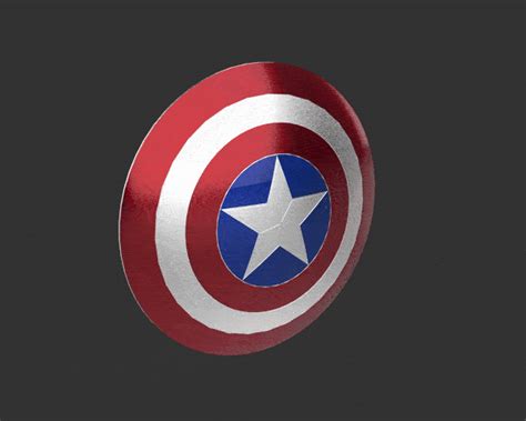 3D file Captain America Shield・3D printable design to download・Cults