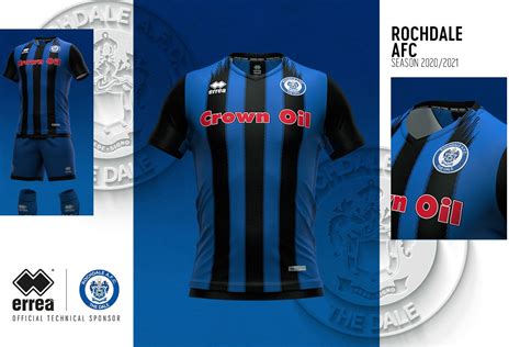 Tradition, ,odernity & a retro idea for official Rochdale AFC 2020/21 ...