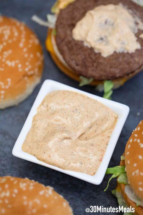 Big Mac Sauce Copycat - 30 minutes meals