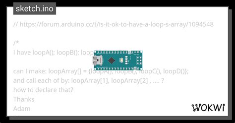 Is it OK to have a loop()s array? - Programming Questions - Arduino Forum