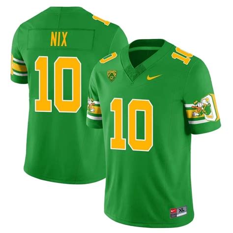 Bo Nix Oregon Ducks Mighty Oregon 1984 Throwback Green Jersey – All Stitched – TXTrend Shop