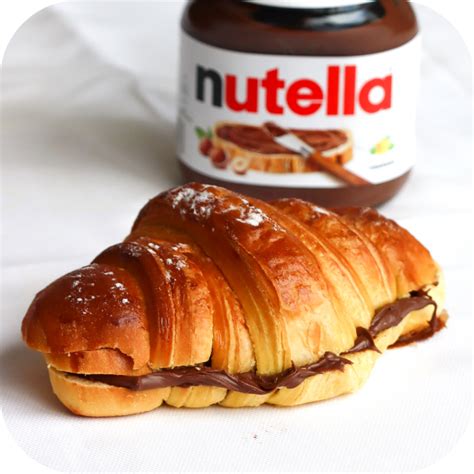 Croissant Brioche com Nutella - Panitejo