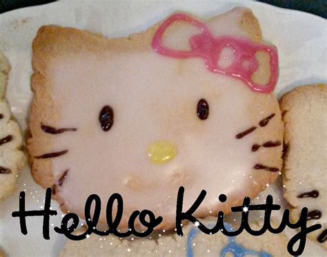 Hello Kitty Cookies · How To Bake A Butter Cookie · Recipes on Cut Out ...