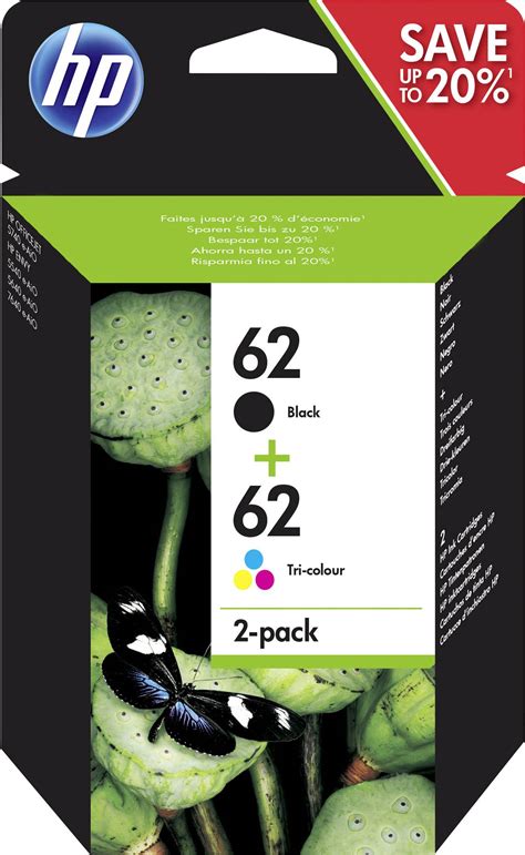 HP Ink cartridge 62 Original Set Black, Cyan, Magenta, Yellow N9J71AE | Conrad.com