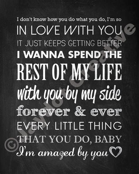 LONESTAR "Amazed" PRINTABLE Lyrics Artwork | Chalkboard Style in 2020 ...