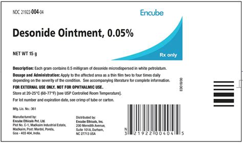 DESONIDE OINTMENT, 0.05% ointment