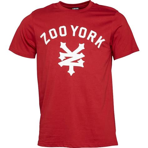 Buy Zoo York Mens Templeton Script Logo T-Shirt Rio Red