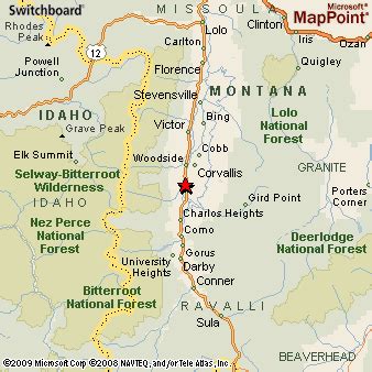 Where is Hamilton, Montana? see area map & more