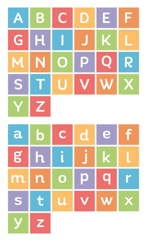 10 best free printable letter tiles – Artofit