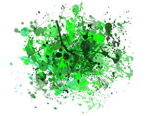 Background Paint Splatter Green Splash Frame Splatter Background ...