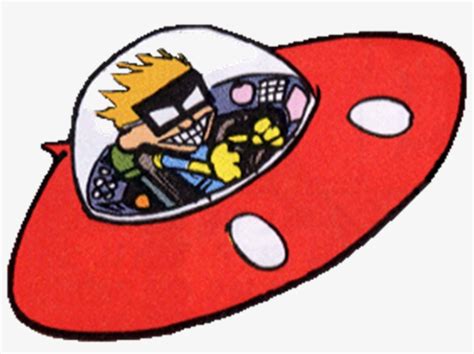 Spiff's Spacecraft - Calvin And Hobbes Spaceman Spiff Png Transparent ...