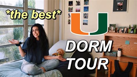 University of Miami DORM TOUR 2019 - YouTube