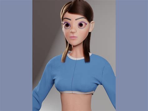 Disney/pixar style 3d character model for games or film | Upwork