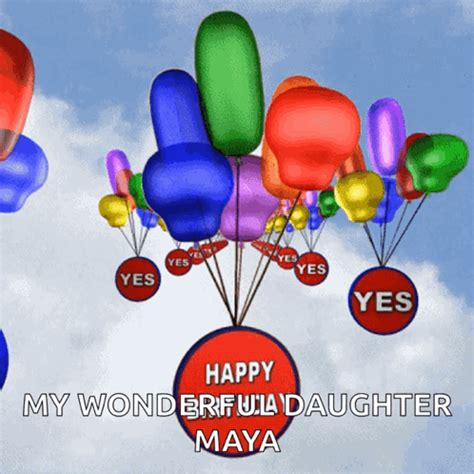 Happy Birthday Balloons Balloons For Birthday GIF - Happy Birthday ...
