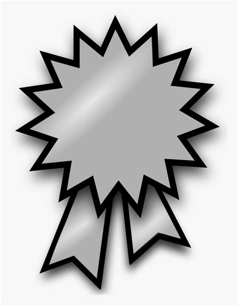 Silver Ribbon Clipart Award, HD Png Download , Transparent Png Image - PNGitem