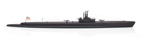 Bonhams : A waterline model of a Tench class submarine circa 1944 47-1/ ...