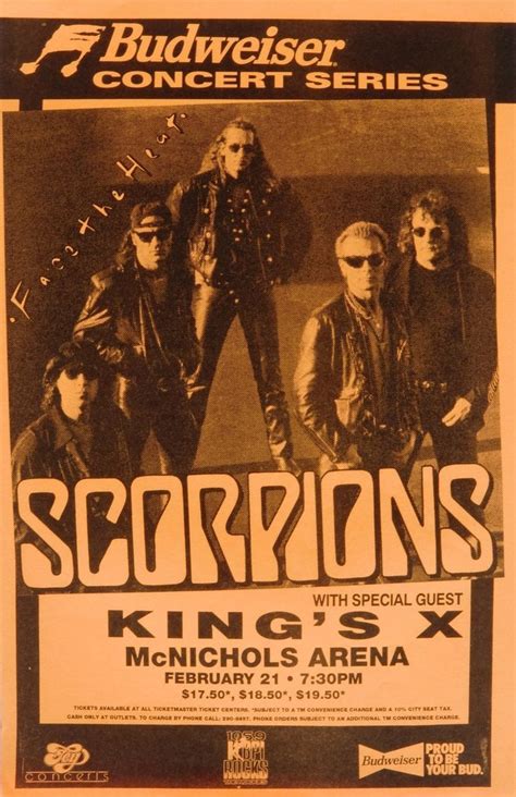 Scorpions | Music poster, Concert posters, Concert poster art