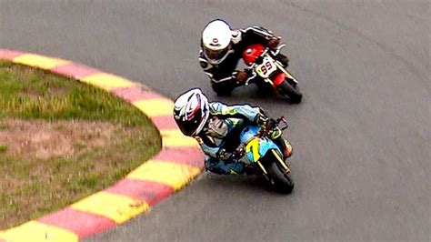 AMAZING 9 & 10 YEAR OLD KIDS IN LAST LAP MOTORCYCLE RACING ACTION ...