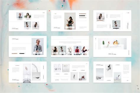 Card - Portfolio Google Slides Template By StringLabs | TheHungryJPEG